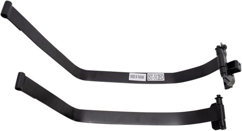 TRQ Fuel Tank Strap Black Compatible with 1995-2000 Toyota Tacoma - Image 3